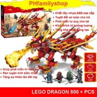 Lego Ninjago Rồng Đồ Chơi Lắp Ráp Lego Phát Triển Trí Tuệ, Đồ Chơi Cho Bé Xếp Hình Nhân Vật Ninjago