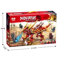 Lego Ninjago rồng đỏ full sấm sét 800 miếng ghép-Lego cho bé trai