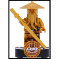 Lego Ninjago sư phụ Wu golden sensei
