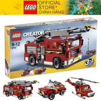 [Lego Official - Có Sẵn] Mô hình LEGO Creator 3 in 1 6752 Fire Rescue - Xe Cứu Hỏa Có Thang Nâng [LEGO CHÍNH HÃNG]