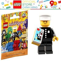 [Lego Official - Có Sẵn] Nhân vật LEGO Minifigures Series 18 71021 Classic Police Officer - Cảnh Sát Cổ Điển NEW SEAL