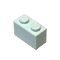 LEGO Parts and Pieces: Aqua (Mint Green) 1x2 Brick x200