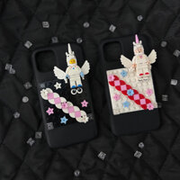 LEGO PHONE CASE - ỐP ĐIỆN THOẠI LEGO NGỰA THẦN XANH / HỒNG