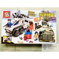 Lego PUBG mô phỏng theo tựa game cùng tên nổi tiếng/ PUBG Lego
