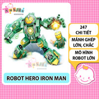 Lego Robot Iron Man Mô Hình Đồ Chơi Lắp Ráp Lego Avenger Người Sắt Giúp Trẻ Rèn Nâng Cao Tính Sáng Tạo Tập Trung Cao Độ