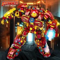 lego robot lego robot mini biến hình lego ninjago robot lego robot giá rẻ Tương thích Lego Iron Man Anti-Hulk Bộ Đồ chơi lắp ghép hình cho bé trai Đồ chơi trang trí quà sinh nhật