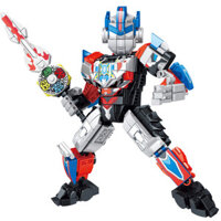 lego robot Tương thích với LEGO Ultraman khối xây dựng đồ chơi Cero Godzilla quái vật hình hội biến dạng cho trẻ em 6 tu