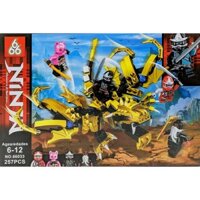 [LEGO RỒNG LỬA] Đồ chơi lắp ráp LEGO NINJA - Rồng lửa chiến đấu có cánh