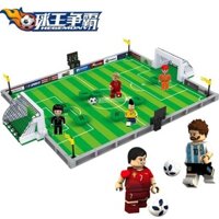 lego sân bóng đá Dòng mô hình lắp ráp ngoại vi thể thao