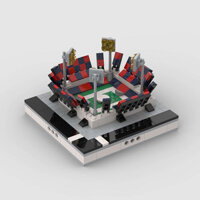 lego sân bóng đá Dòng mô hình lắp ráp ngoại vi thể thao