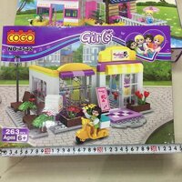 Lego shop thời trang cho bé gái 263 chi tiết