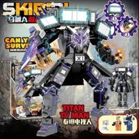 lego skibidi toilet lego skibidi toilet giá rẻ Titan đồng hồ người xây dựng trong nước nhà vệ sinh người giám sát người TV người đồ chơi trẻ em bé trai lắp ráp câu đố