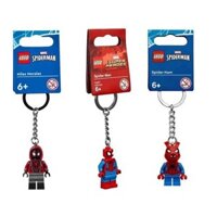 Lego Spiderman Móc khóa Gwen Ghost Miles Dark Night Spiderman Mặt dây chuyền