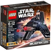 Lego Star Wars 75163 - Krennic's Imperial Shuttle Microfighter - Bộ xếp hình Lego Phi thuyền chỉ huy Krennic