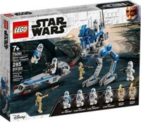 LEGO Star Wars 75280 Đội quân tinh nhuệ 501st Legion Clone Troopers