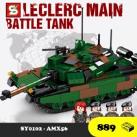 Lego Sự Xe Tăng Đức AMX-56 0102
