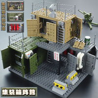 lego swat lego army Tương thích với kho vũ khí LEGO, lực lượng đặc biệt, căn cứ quân sự, phòng lưu trữ thiết bị, xe bọc