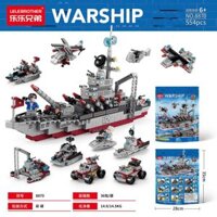 Lego tàu chiến hạm 32cm 554 chi tiết mã 8870