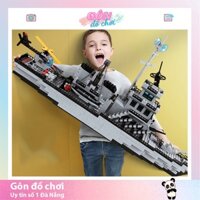 Lego Tàu Chiến Hạm Dài 75cm Siêu To Khổng Lồ 6 trong 1 – Đồ Chơi Trẻ Em Đà Nẵng Bé Trai Thông Minh