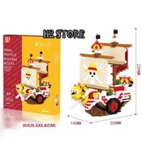 Lego Tàu Thousand Sunny Băng hải tặc Luffy mũ rơm One Piece - Xếp hình lắp ghép lắp ráp Lego Tàu hải tặc Thousand Sunny