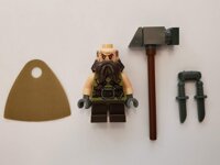 LEGO The Hobbit: Dwalin The Dwarf Minifigure (Lord of The Rings)