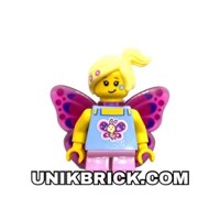 Lego UNIK BRICK Butterfly Girl Series 17 Cô bé bươm bướm chính hãng (như hình)