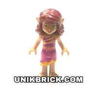 Lego UNIK BRICK Elves Azari Firedancer Tiên tóc đỏ chính hãng (như hình).