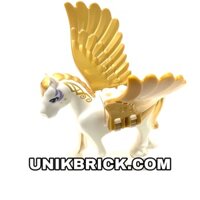 Lego UNIK BRICK Elves Golden Glow The Pegasus Ngựa bay cánh vàng chính hãng (như hình).