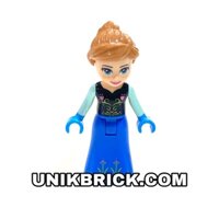 Lego UNIK BRICK Friends Girl No 16 Cô gái váy xanh Mẫu 16 chính hãng (như hình).