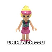 Lego UNIK BRICK Friends Girl No 17 Cô bé quần hồng Mẫu 17 chính hãng (như hình).