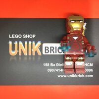 Lego UNIK BRICK Iron Man Mark 6 Triangle on Chest - Người sắt ngực tam giác trong Avengers chính hãng (như hình)