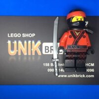 Lego UNIK BRICK Kai - Ninja đỏ trong The LEGO Ninjago Movie - Bộ phim về LEGO chính hãng (như hình)