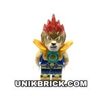 Lego UNIK BRICK Laval No 4 Sư Tử Laval No 4 trong Huyền thoại Chima chính hãng (như hình).