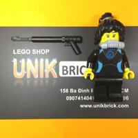 Lego UNIK BRICK Ninjago Avatar Nya (Mẫu 15) Nữ ninja hệ thuỷ chính hãng (như hình).