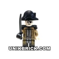 Lego UNIK BRICK Pirates of the Caribbean Lieutenant Lesaro Cướp biển Lieutenant chính hãng (như hình)