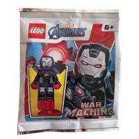 Lego UNIK BRICK War Machine foil pack Người sắt đen chính hãng (như hình).