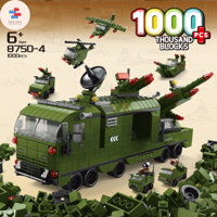 Lego xe cảnh sát đặc nhiệm 1000pcs, lego xe bọc thép, lego xe tăng, máy bay chiến đấu, trực thăng