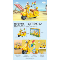 Lego xe mô tô 1 TẶNG lego mini + búa lego