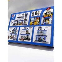 Lego xe ngôi nhà cảnh sát - đồ chơi xếp hình lắp ráp xe ngôi nhà cảnh sát 6957