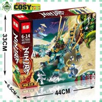 Lego xếp hình khủng long chiến binh rừng xanh của Ninjago với 499 mảnh ghép