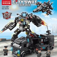 lego xếp hình người máy, bộ lego hỗ trợ bé phát triển tư duy cho bé