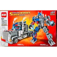 Lego xếp hinh Xe Robot Transformers 8IN2 (6 mẫu)