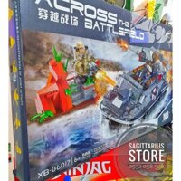 Lego XingBao - 06017 Lắp Ráp Tàu Chiến Quân Sự ( 588 Mảnh )