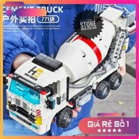 Lego Zhegao QL0239 Lắp Ráp Xe Trộn Hồ ( 771+ Mảnh ) [Hot]
