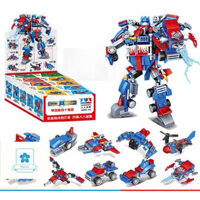 Lego，3D，Khối Xây Dựng Đồ Chơi Lắp Ráp Giáo Dục Cho Trẻ Em Cậu Bé Khai Sáng Lắp Ráp Ghép Hình Hạt Nhỏ Robot Mech