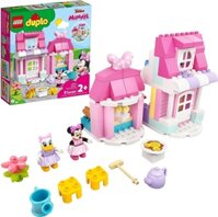 LEGO DUPLO Disney Minnie’s House and Café 10942 Dollhouse Building Toy for Kids, Boys and Girls, with Minnie Mouse and D