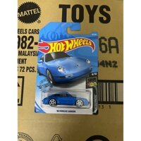 LeHuong Diecast - Xe Hot Wheels 96 Porsche Carrera (Màu Xanh)