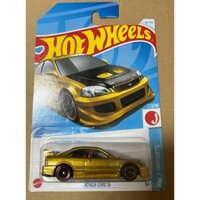LeHuong Diecast - Xe mô hình Hot Wheels Tỉ Lệ 1:64 1956 Honda civic Si (Vàng)