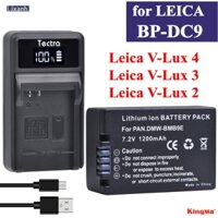 Leica BP-DC9 | Pin và Sạc máy ảnh Leica BPDC9 DC9 VLux4 VLux3 VLux2 V-Lux 4 3 2 lumix bmb9