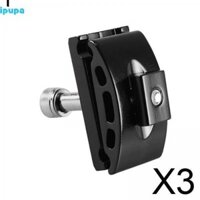 Leipupa 3xBike Seatpost Đầu ống yên ngựa thời trang cho xe đạp leo núi Đi xe đạp màu đen